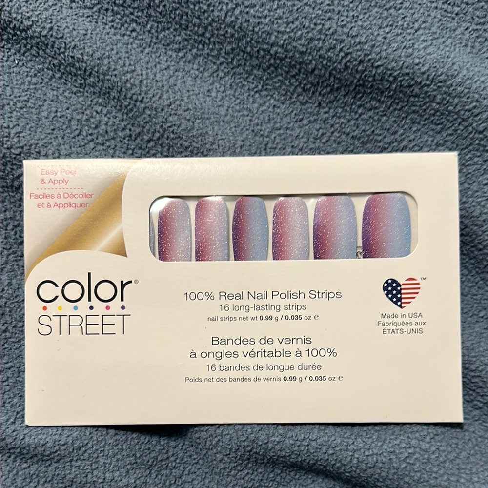 Color Street Press-On Nails - Shimmering Pink and Purple